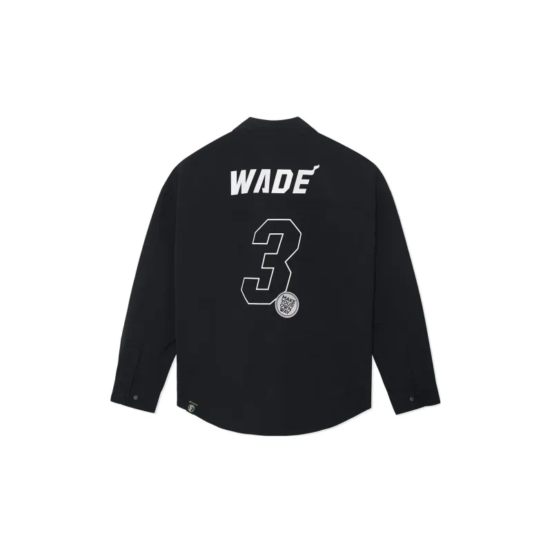 LiNing Denim Jacket Men's Black-1