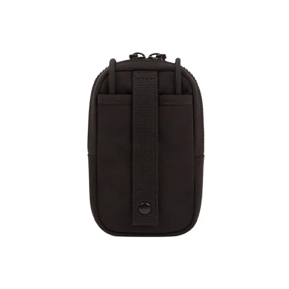 KENZO Nylon Shoulder Bag Crossbody Bag Cell Phone Pouch Men's Black-2