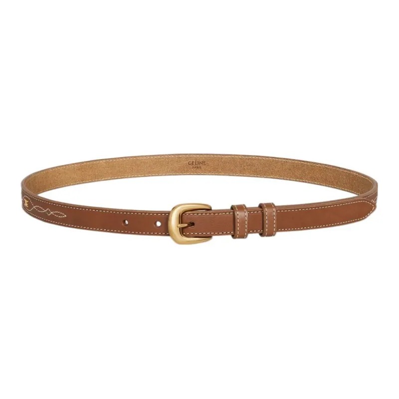 CELINE Leather Belts Women's-1