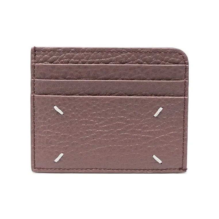 Maison Margiela Calfskin Wallet Women's Rose Pink-0