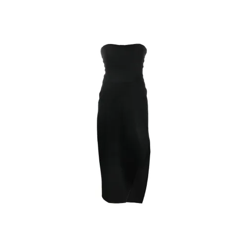 Alexander McQueen Sleeveless Dresses Women's Black