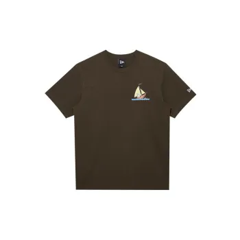 New Era T Shirts Unisex Walnut