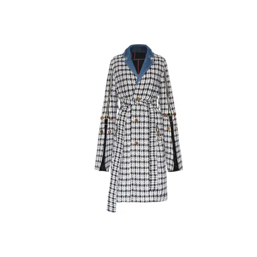 CHICCO MAO Coats Women's Black/White