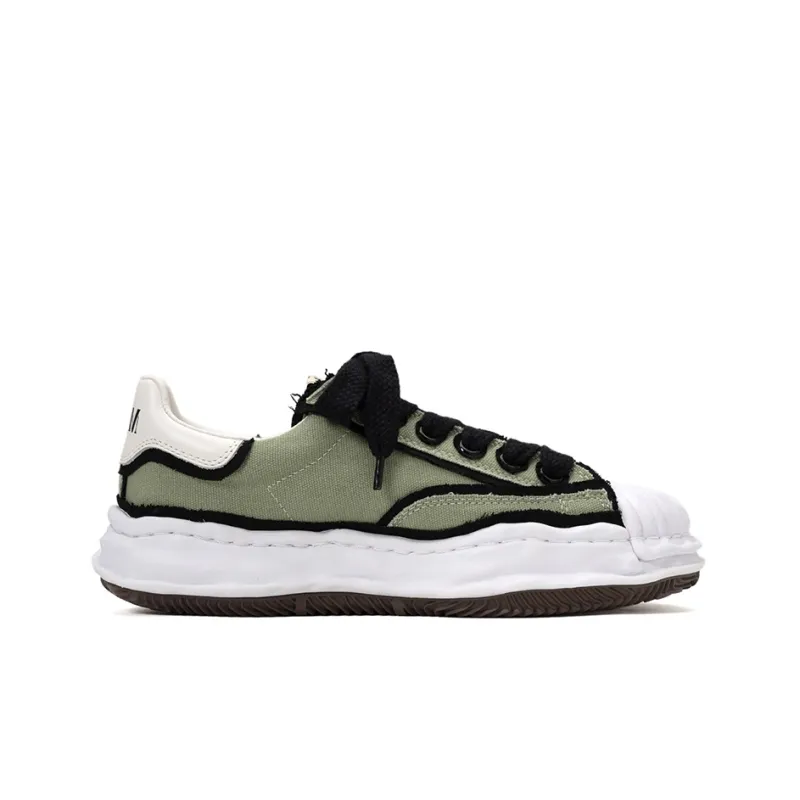 MIHARA YASUHIRO Blakey OG Sole OH Low Top Stylish Skateboarding Shoes Unisex Khaki-1