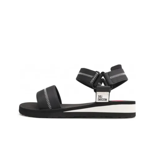 Love MOSCHINO Logo Open-toe Sandals