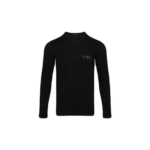 EMPORIO ARMANI T-Shirts Men Black