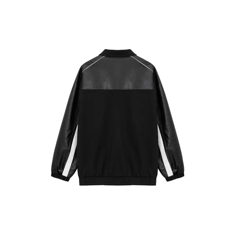 OREM ONE Loose Fit Jacket Unisex Black-1