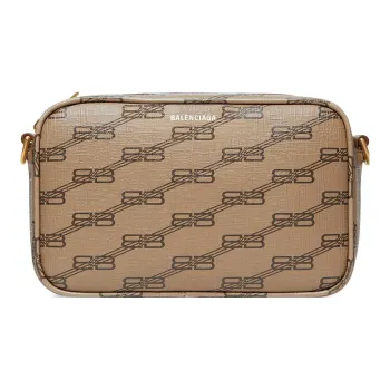 Balenciaga Signature Monogram Medium Camera Bag