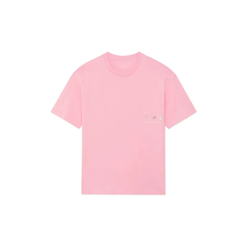 LiNing x Glare Wade Collection SS22 T Shirt Unisex Pink-1