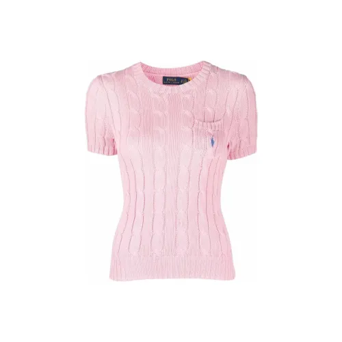 Polo Ralph Lauren Crop Tops Women's Pink