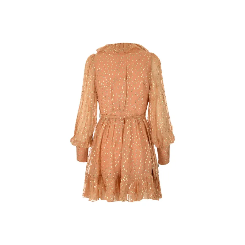 Zimmermann Long-Sleeved Dresses Women's Orange-1