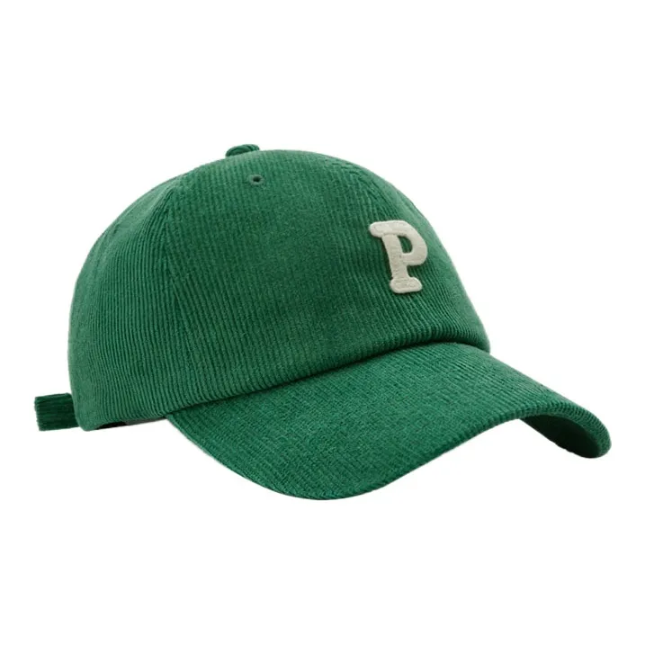 FREE RABBITⅡ Corduroy Baseball Caps Unisex-7