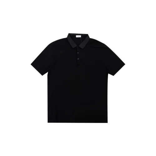 Lanvin Polo Shirts Men Black