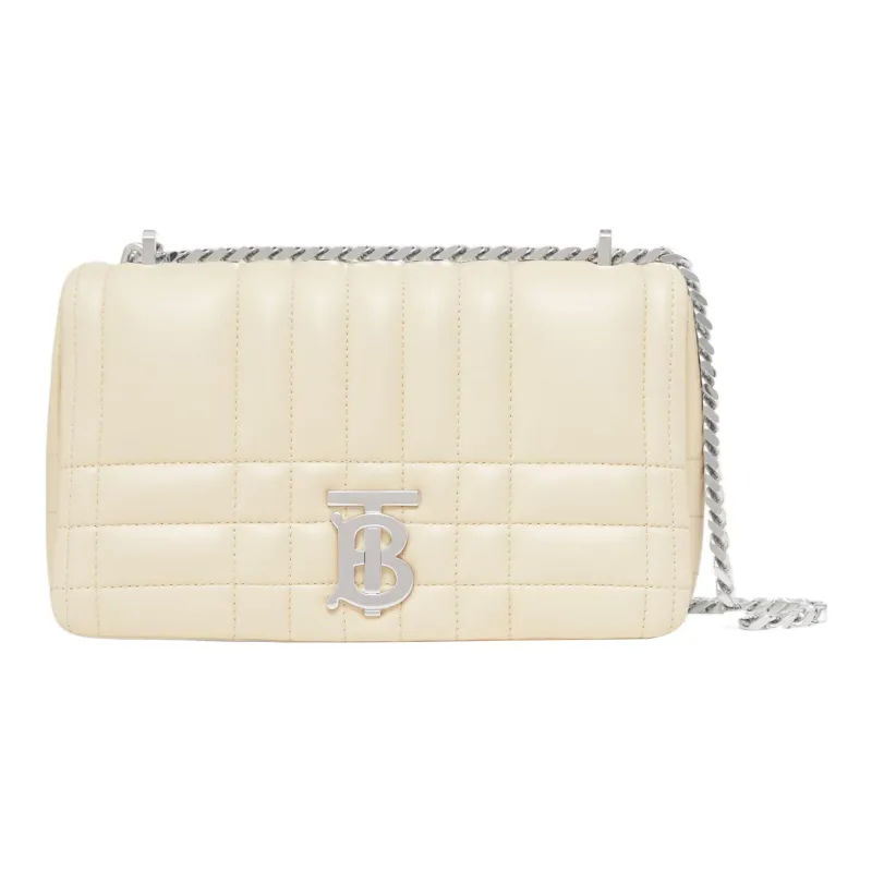 Burberry Lola Lola Bag Lambskin Shoulder Bag Crossbody Bag Small Size Women's Light Vanilla-0
