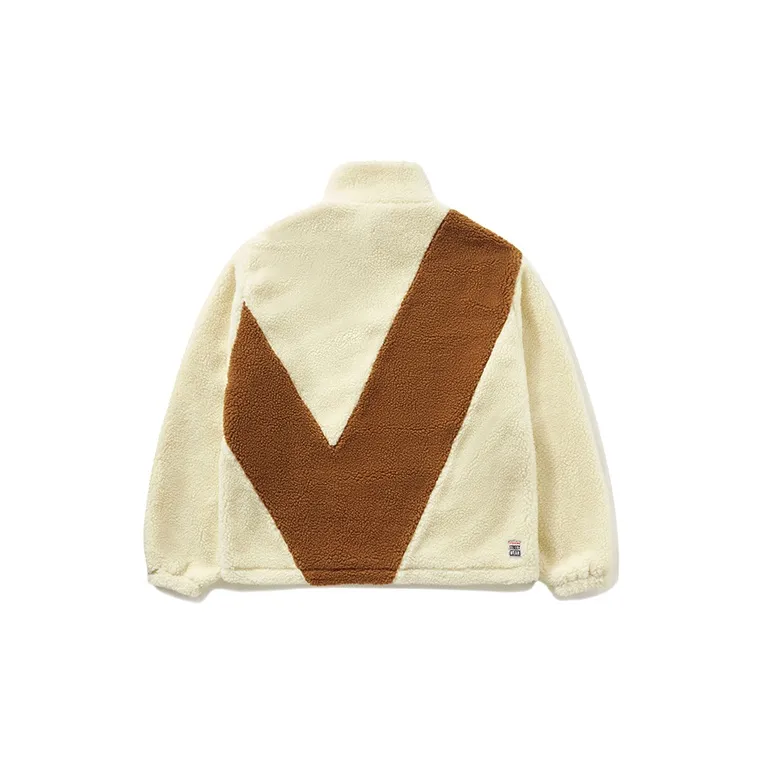 Vision Street Wear Big V Series Jacket Unisex Khaki-1