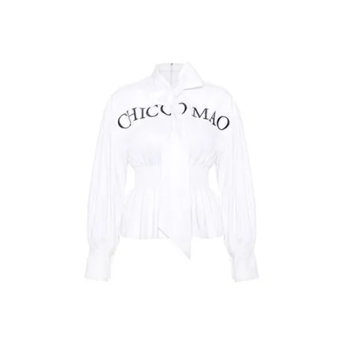 CHICCO MAO Shirts Women's White