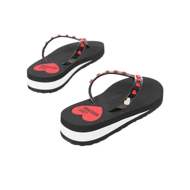 MOSCHINO Flip Flops Women's Black-3
