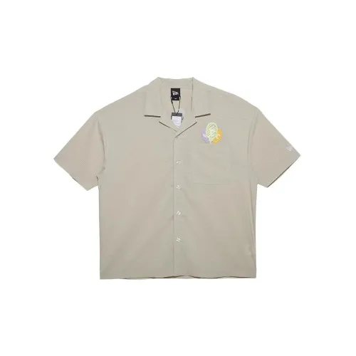 New Era Shirts Unisex Light Brown