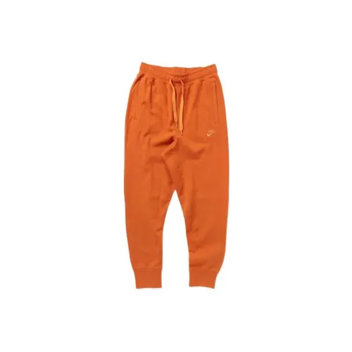 Nike Knitted Sweatpants Men Orange