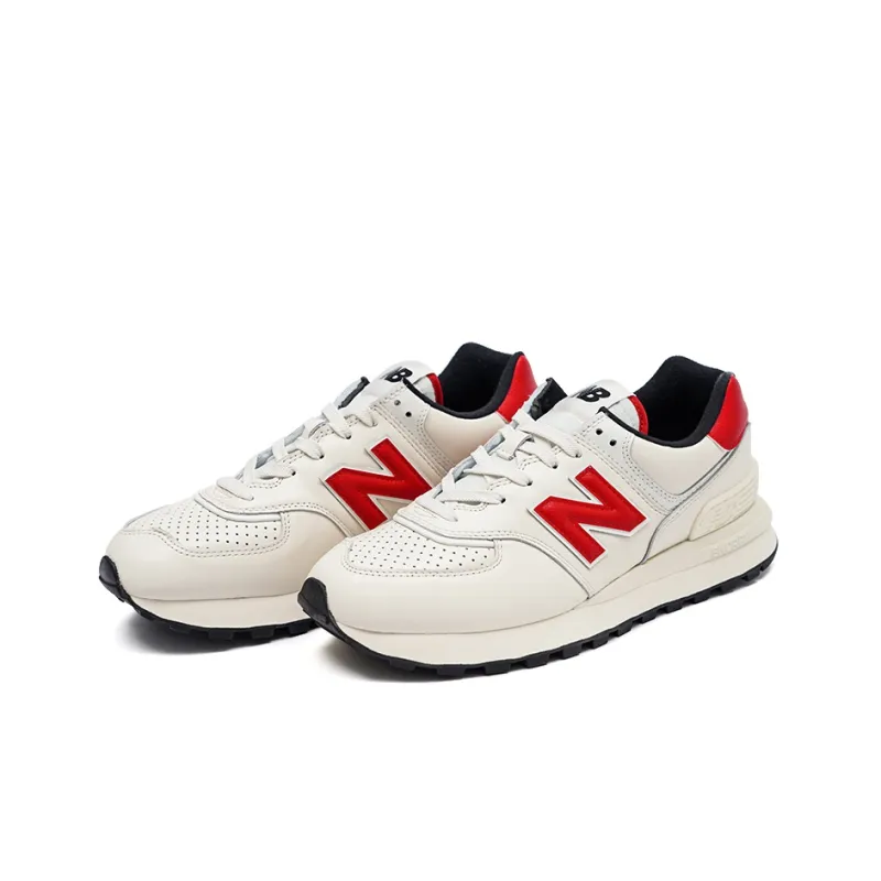 New Balance 574 Legacy Angora Crimson-2