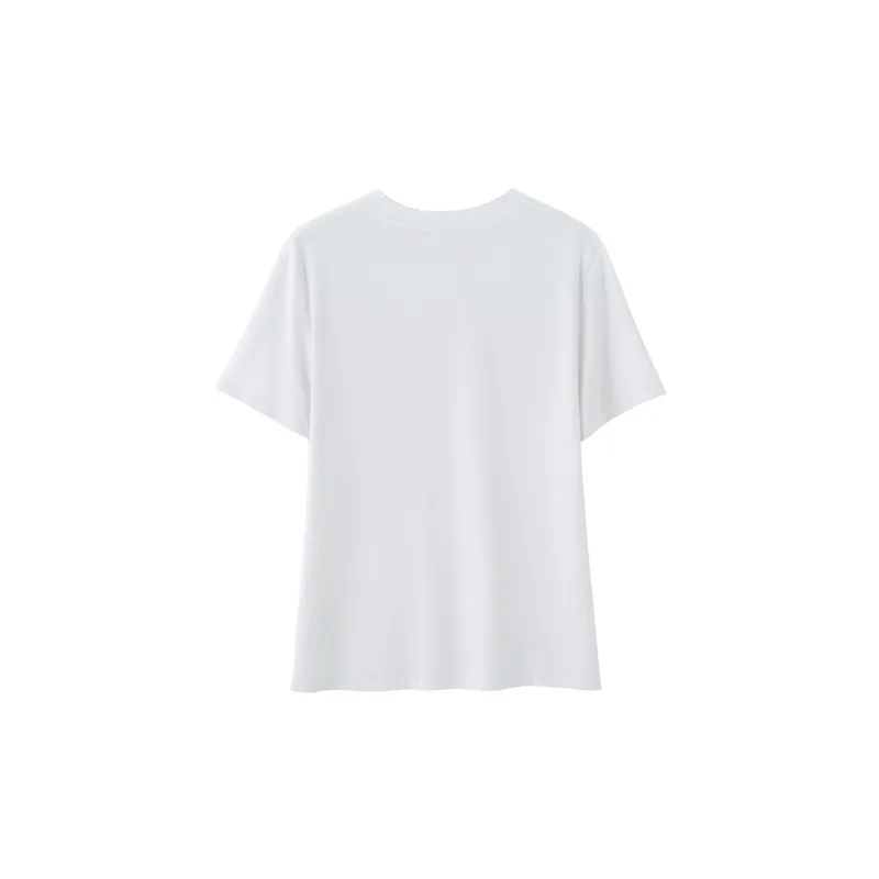SOON FLOWER T Shirt Women's White-1