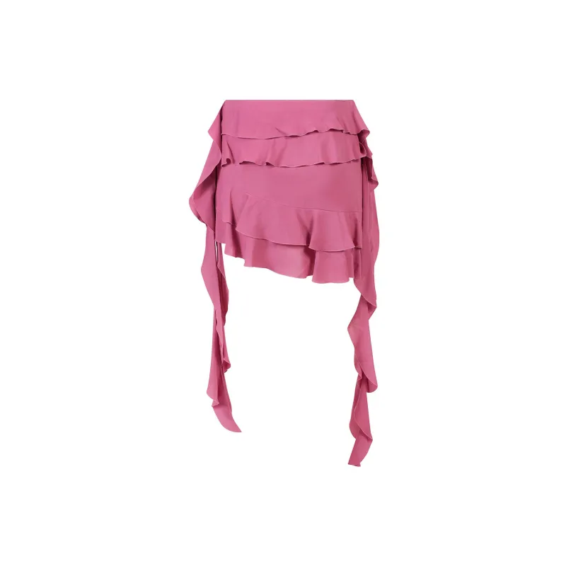 Blumarine Casual Short Skirts Women's Pink-1
