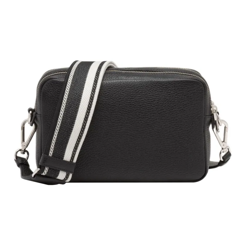 PRADA Leather Camera Bag Shoulder Bag Crossbody Bag Women's Black-1