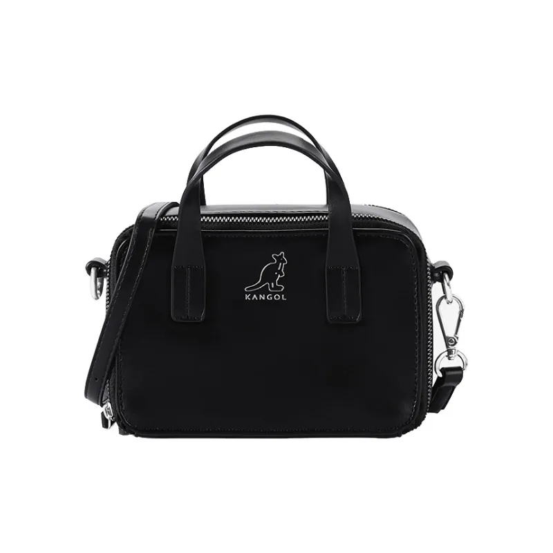 KANGOL PU Camera Bag, Tofu Bag, Handbag, Shoulder Bag, Crossbody Bag Regular Women's Multicolor-0