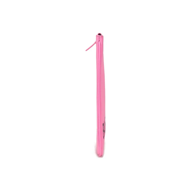 Balenciaga Women's Leather Clutch Pink-2