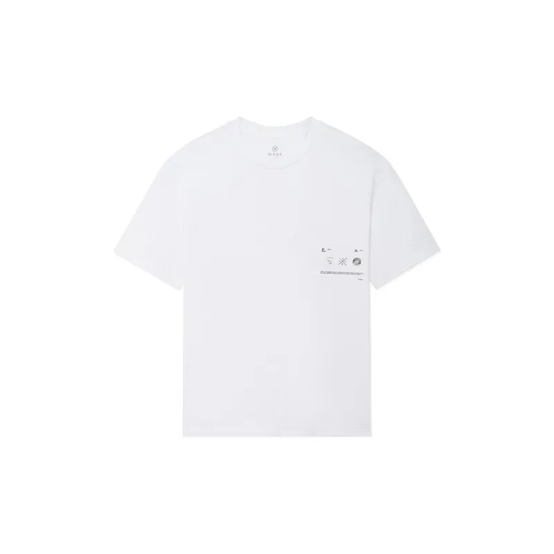 LiNing x Glare Wade Collection T Shirt Unisex White-1