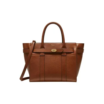 Mulberry Bayswater Grained Cow Leather Portable Crossbody Bag Shoulder Bag Small Size Women's Umber