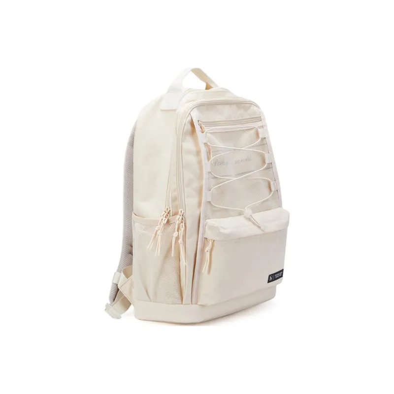 OIWAS Fabric Laptop Bag Backpack Unisex Gray, Beige-7