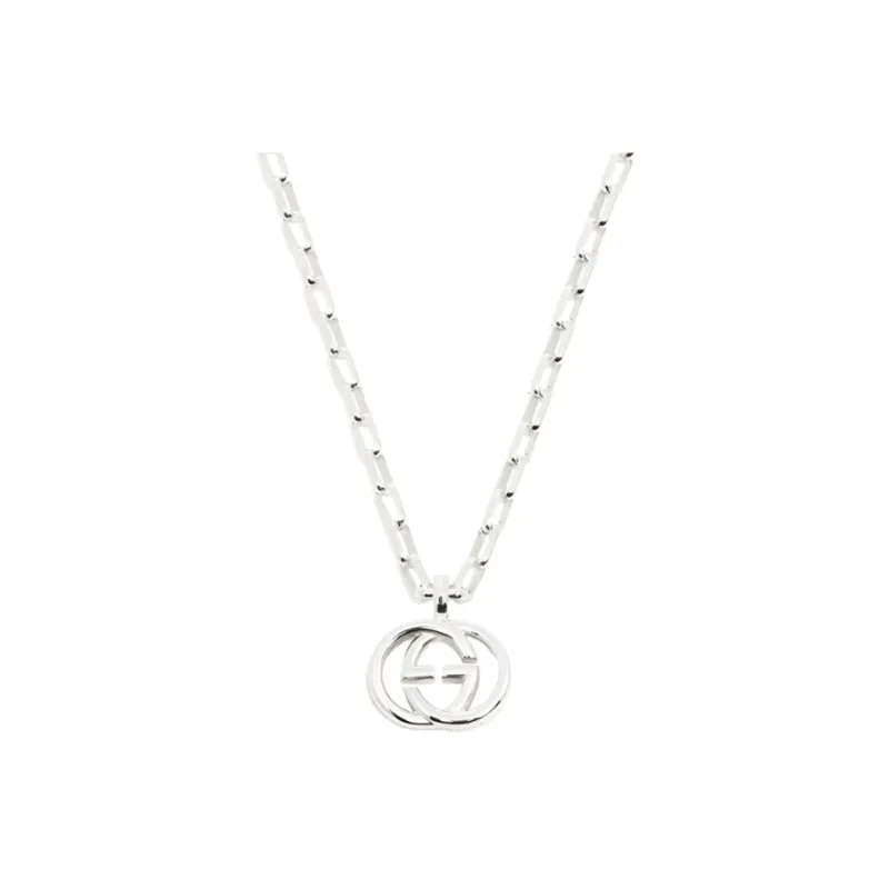 GUCCI Classic Double G Necklace Collection Necklaces Women's-0