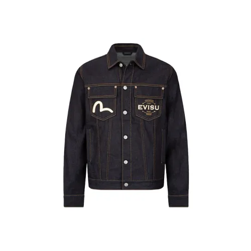 EVISU Men Denim Jacket