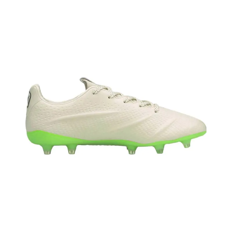 PUMA King Platinum 21 Vegan Fg Ag 'Ivory Glow Green Glare'-1