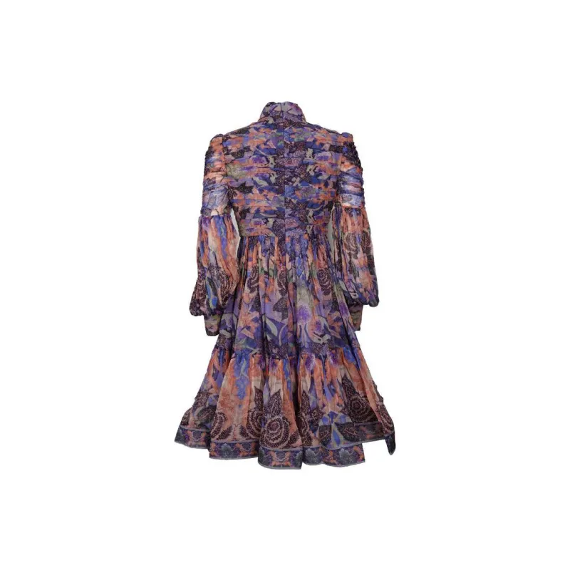 Zimmermann Long-Sleeved Dresses Women's Purple-1
