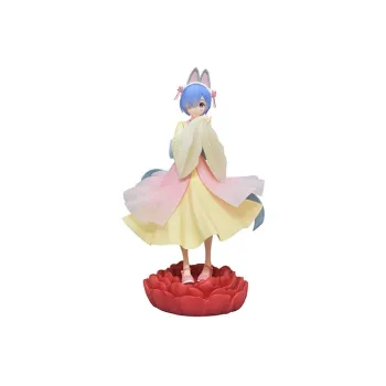 FURYU Re Zero Starting Life In Another World, Rem, The Bunny Girl Bonus Gifts 21cm