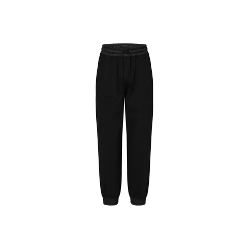 LOUIS VUITTON New Quarterly Products Of LV Knitted Sweatpants Men Black