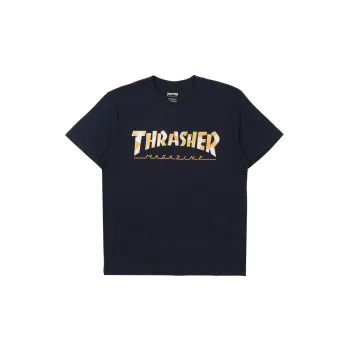 Thrasher T Shirt Japan Version Unisex Navy Blue