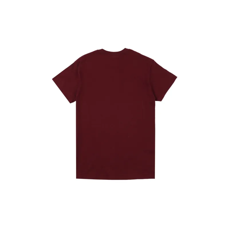 Thrasher T-Shirt US Version Unisex Burgundy-1