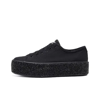 Keds Skateboard Shoes Women's Low-Top Black