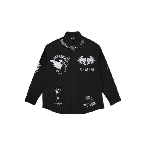 Boy London Shirts Unisex Black