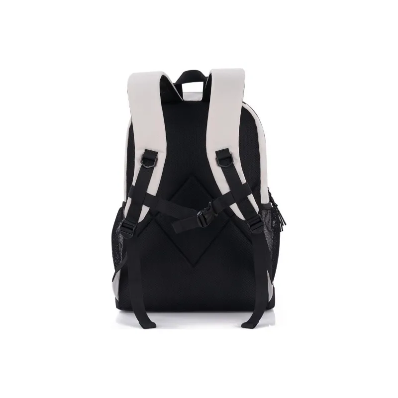 OIWAS Fabric Laptop Bag Backpack Unisex Gray, Beige-4
