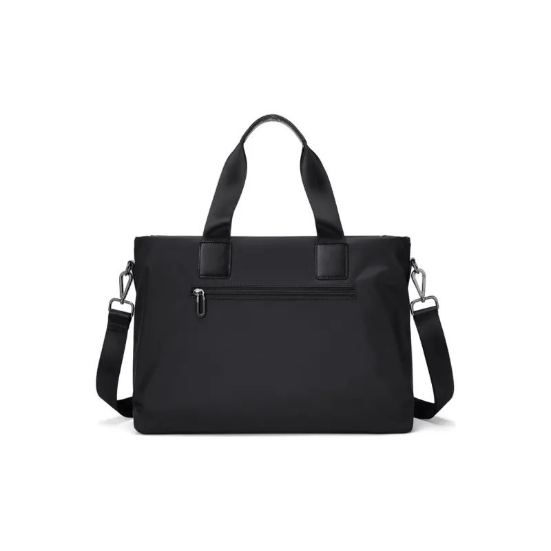 GOLF Oxford Fabric Blend Commute Bag Shoulder Bag Crossbody Bag Briefcase Large Size Men's Black/Gray-2