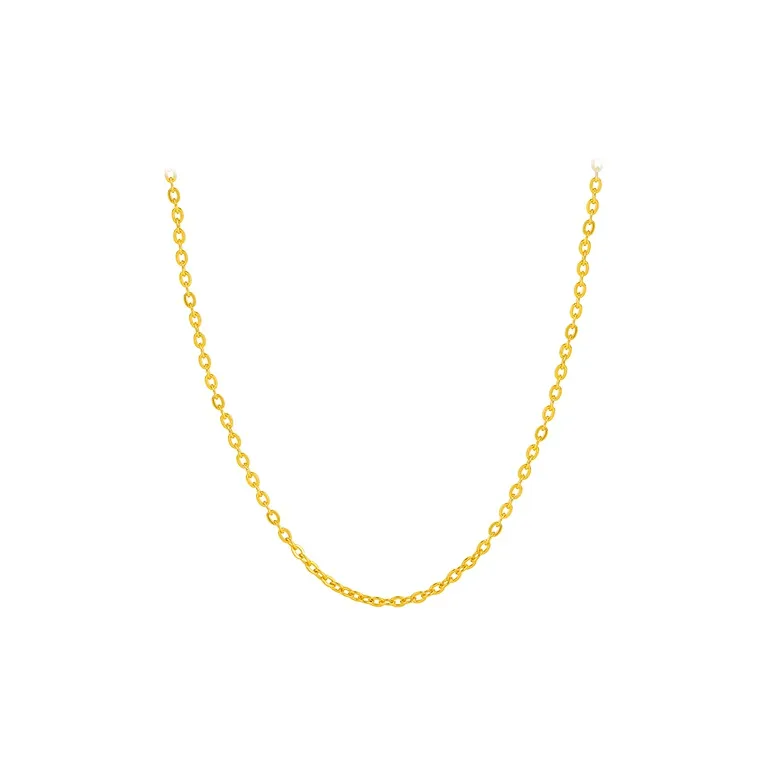ZHOU LIU FU Solid Gold Hetian Jade Pendants Women's White Jade-2