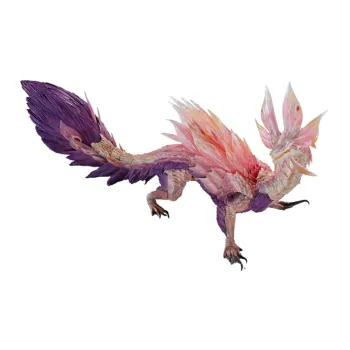 BANDAI S.H.MonsterArts Monster Hunter Characters, Foxy Dragon, Length 31cm Action Figures