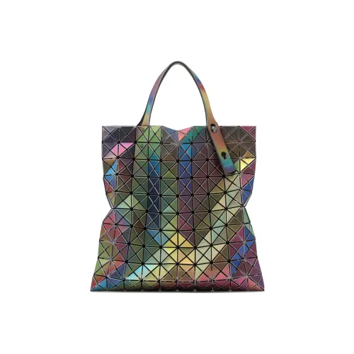 ISSEY MIYAKE Prism Polyester Tote Bag, Shopping Bag, Handbag, Shoulder Bag Women's Rainbow