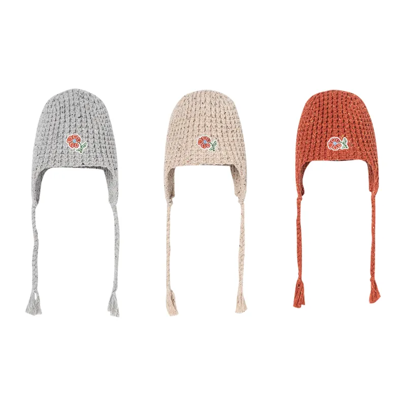 MostwantedLab Vintage Flower Beanies Unisex-9