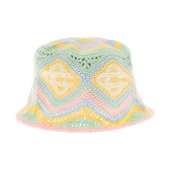 CASABLANCA Monogram Logo Crochet Hat