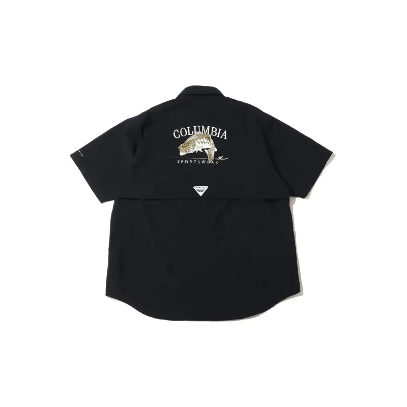 Columbia Fishing Collection City Outdoor Collection Shirt Men's Black-1